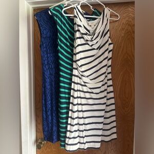 3 soft comfortable print dresses from Loft